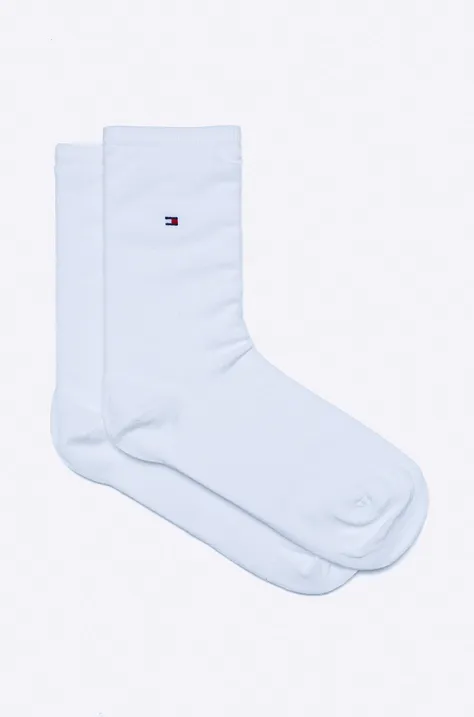 Шкарпетки Tommy Hilfiger (2 pack) жіночі колір білий
