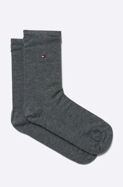 Шкарпетки Tommy Hilfiger (2 pack) жіночі колір сірий
