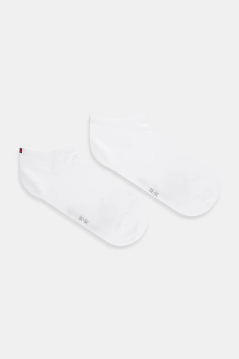 Tommy Hilfiger sosete 2-pack femei, culoarea alb, 343024001
