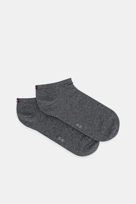 Tommy Hilfiger sosete 2-pack femei, culoarea gri, 343024001