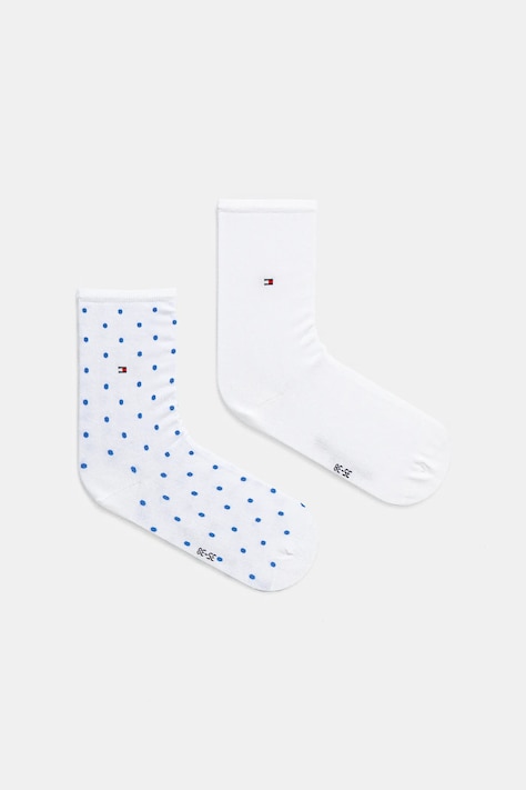 Tommy Hilfiger skarpetki 2-pack damskie kolor biały 100001493