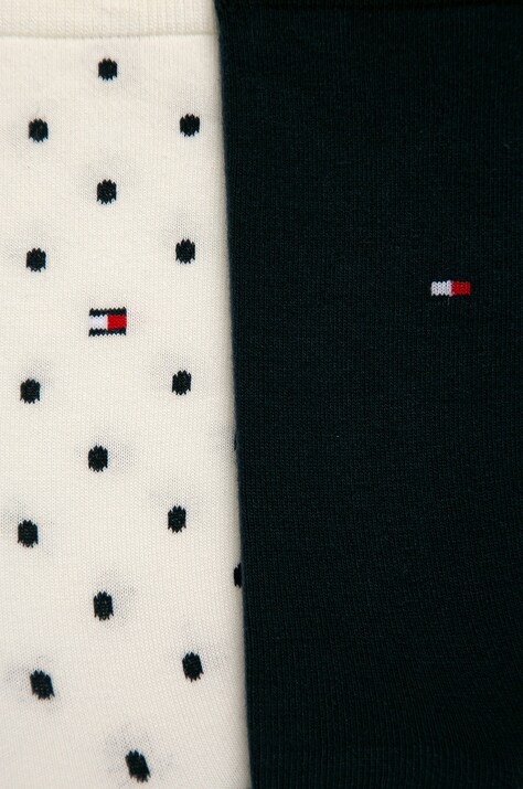 Tommy Hilfiger шкарпетки жіночі 2 шт — AA00-LGD0EK, білий — фото 2