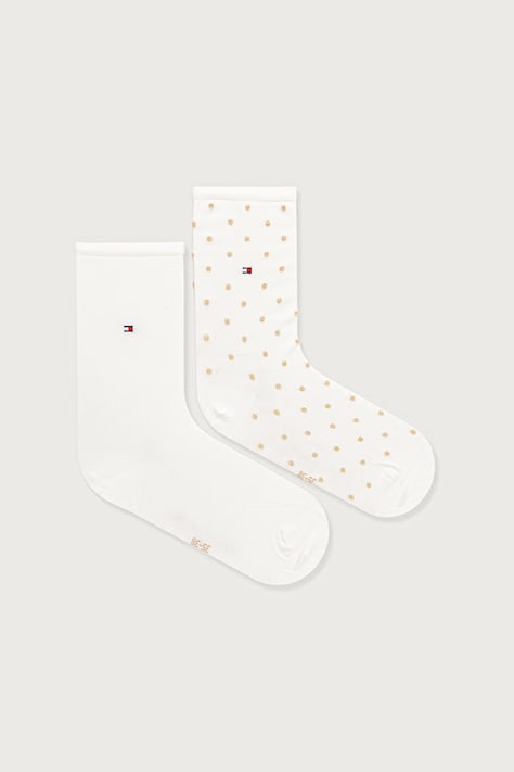 Tommy Hilfiger Κάλτσες Γυναικείες 2-pack μπεζ 100001493