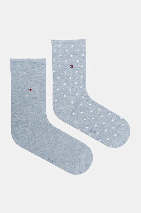 Шкарпетки Tommy Hilfiger 2-pack жіночі колір чорний 100001493