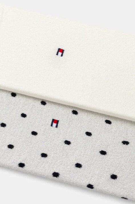 Tommy Hilfiger шкарпетки жіночі 2 шт — AA00-LGD0EK, срібний — фото 2