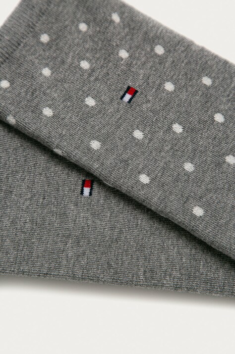 Tommy Hilfiger шкарпетки жіночі 2 шт — AA00-LGD0EK, сірий — фото 2
