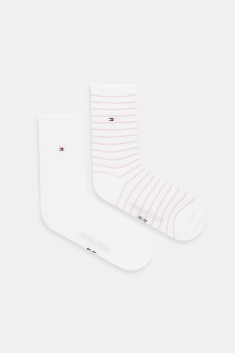 Tommy Hilfiger skarpety damskie 2-pack białe 100001494