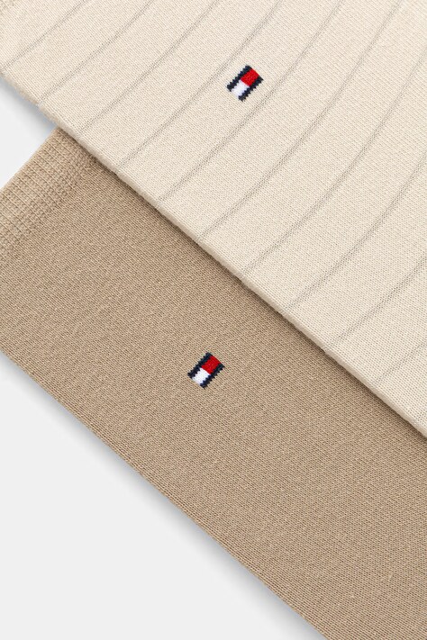 Tommy Hilfiger шкарпетки жіночі 2 шт — AA00-LGD0EL, бежевий — фото 2