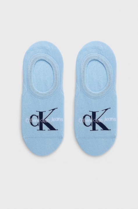 Calvin Klein Jeans Skarpetki damskie kolor niebieski 701218751