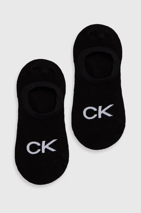 Calvin Klein Șosete femei, culoarea negru