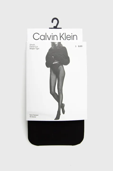 Καλσόν Calvin Klein χρώμα: μαύρο 701218755