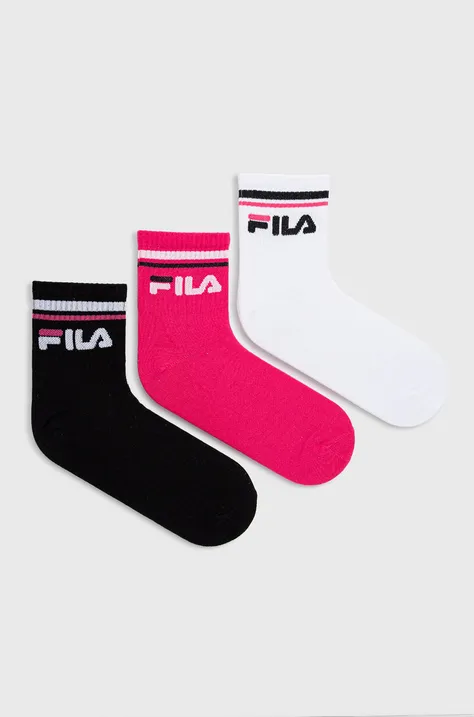 Шкарпетки Fila жіночі колір фіолетовий