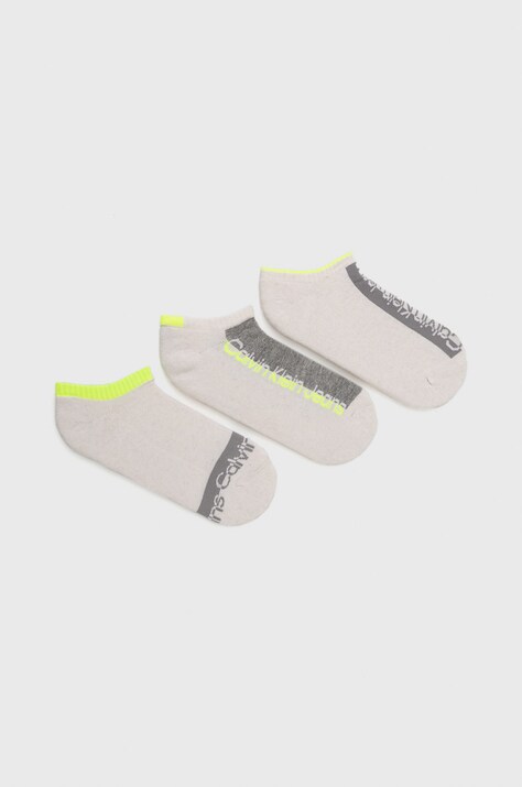 Чорапи Calvin Klein в бежово 701218753