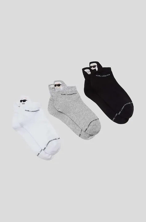 Шкарпетки Karl Lagerfeld 3-pack жіночі