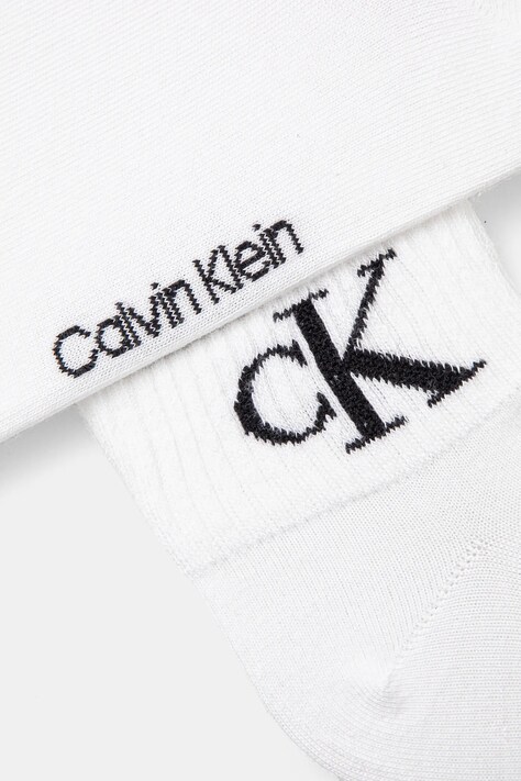 Calvin Klein Jeans шкарпетки жіночі з бавовною 2 шт. — фото 2