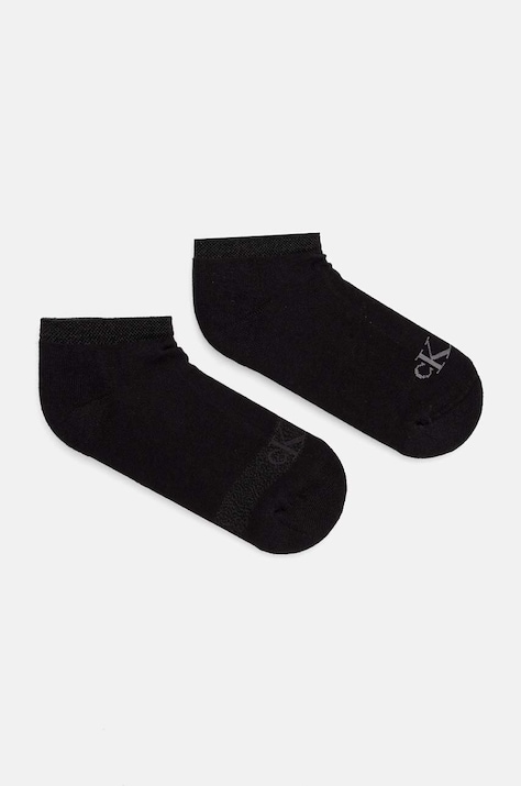Носки Calvin Klein Jeans 2 шт женские цвет чёрный 701230600