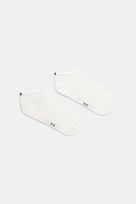 Ponožky Tommy Hilfiger 2-pack dámské, bílá barva, 343024001