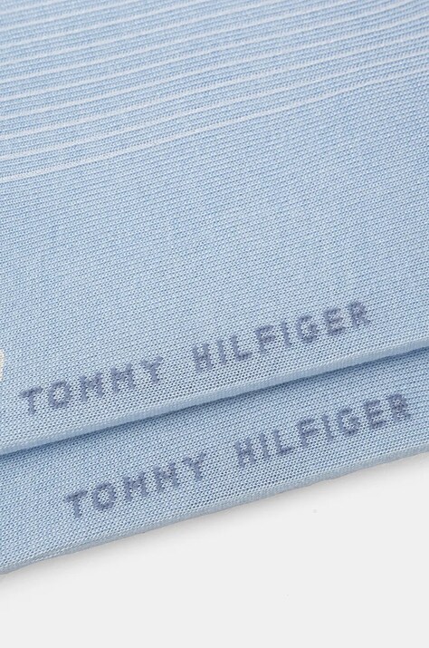 Tommy Hilfiger шкарпетки жіночі з ліоцелем — AA00-LGD0NS, блакитний — фото 2
