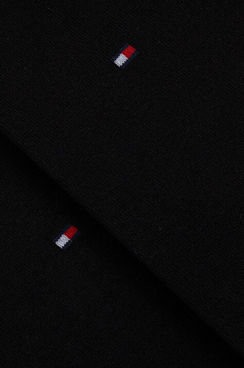 Tommy Hilfiger шкарпетки жіночі з додаванням шовку — AA00-LGD0NT, чорний — фото 2