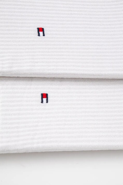Tommy Hilfiger шкарпетки жіночі з віскозою — AA00-LGD0NY, білий — фото 2