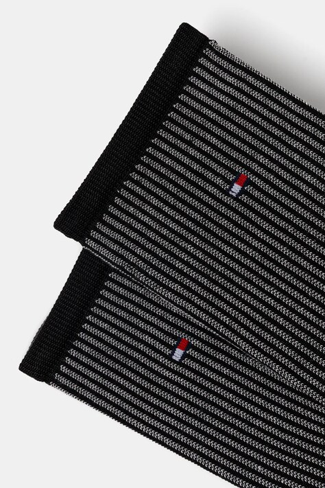 Tommy Hilfiger шкарпетки жіночі з віскозою — AA00-LGD0NY, чорний — фото 2