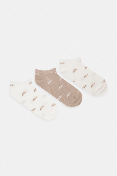 Fila skarpety damskie 3-pack beżowe F6154