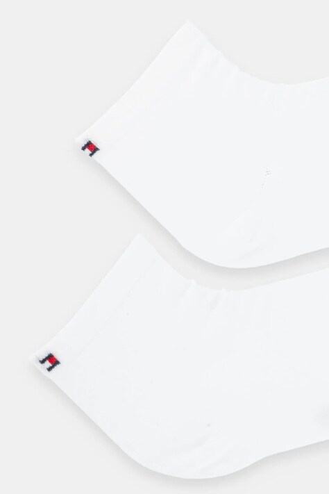 Tommy Hilfiger шкарпетки жіночі з бавовною 2 шт — AA00-LGD364, білий — фото 2