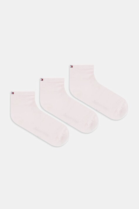 Tommy Hilfiger skarpetki 2-pack kolor różowy 373001001