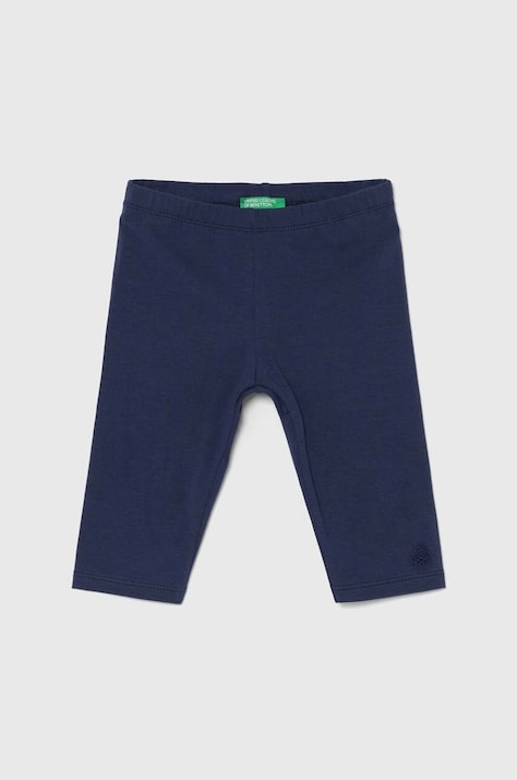 Детские леггинсы United Colors of Benetton цвет синий меланж
