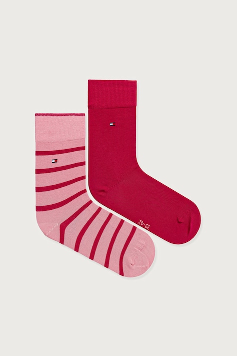 Tommy Hilfiger čarape za djecu 2-pack roze 701229939