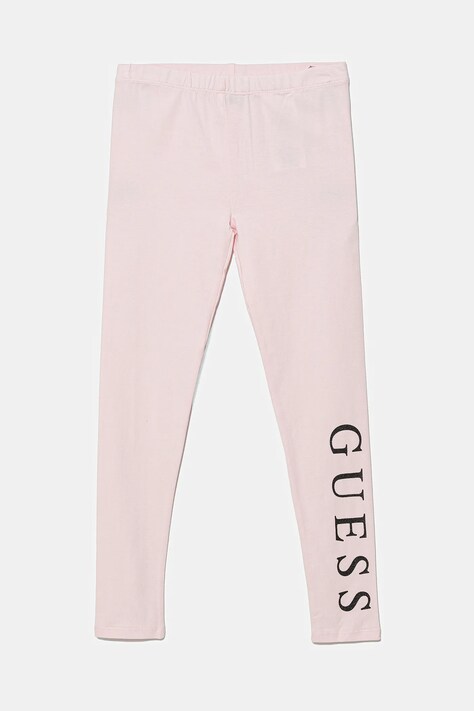 Guess leggings per bambini colore rosa J93B11 J1314