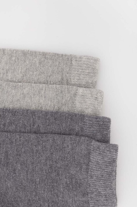 Дитячі шкарпетки United Colors of Benetton 4-pack — AA00-LGK051, сірий — фото 2