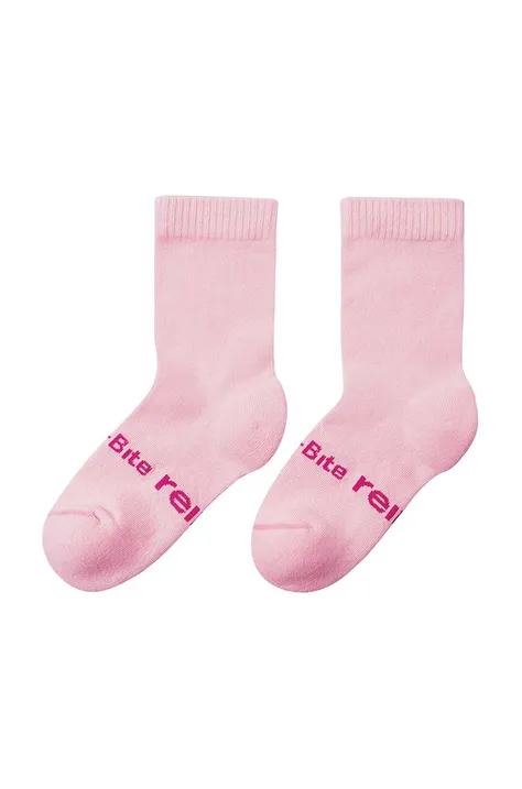 Dětské ponožky Reima Insect růžová barva