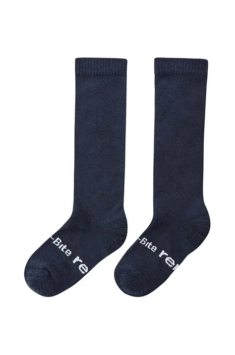 Detské ponožky Reima Karkuun tmavomodrá farba