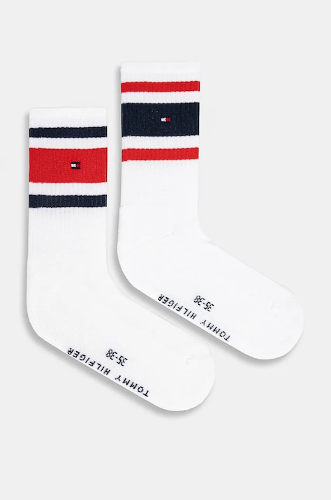 Tommy Hilfiger sosete copii 2-pack culoarea alb, 701229942