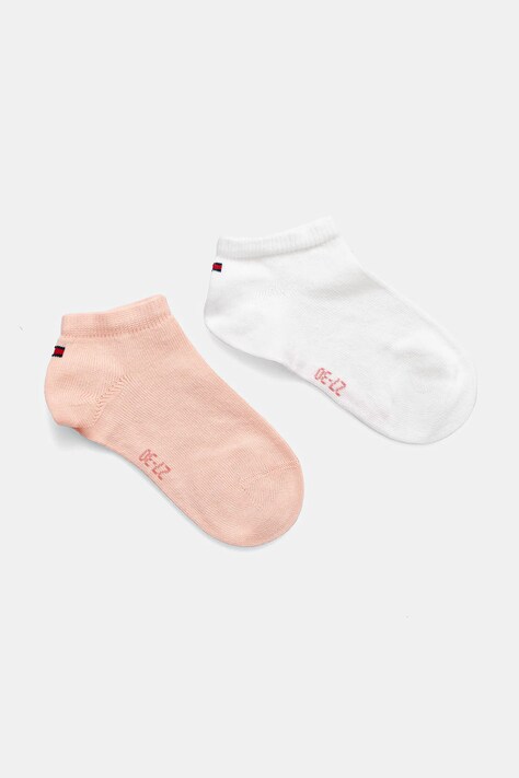 Dětské ponožky Tommy Hilfiger 2-pack růžová barva, 301390