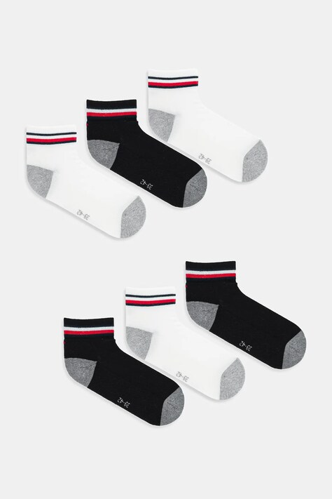 Tommy Hilfiger skarpetki dziecięce 6-pack kolor biały 701220492