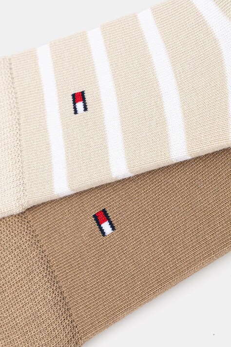 Tommy Hilfiger skarpetki dziecięce 2-pack kolor beżowy 701229939