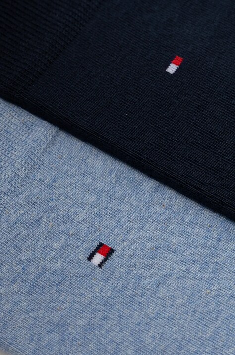 Шкарпетки Tommy Hilfiger 2-pack — AA00-LGM006, блакитний — фото 2