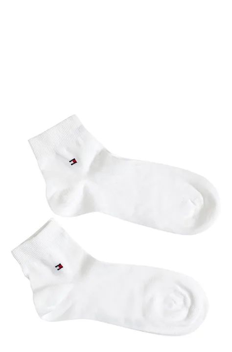 Čarape Tommy Hilfiger 2-pack za muškarce, boja: bijela, 342025001