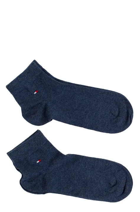 Κάλτσες Tommy Hilfiger 2-pack χρώμα: μοβ