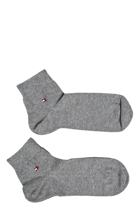 Κάλτσες Tommy Hilfiger 2-pack χρώμα: γκρι 342025001
