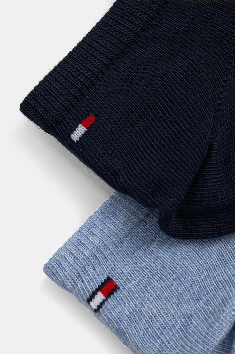 Шкарпетки Tommy Hilfiger 2-pack — AA00-LGM096, темно-синій — фото 2