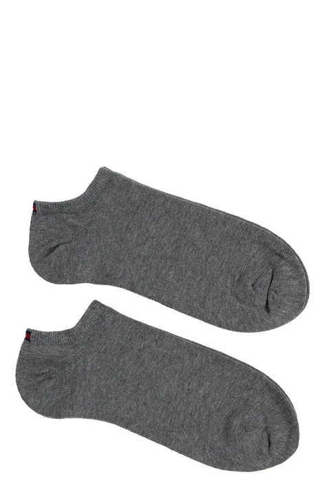 Κάλτσες Tommy Hilfiger 2-pack χρώμα: γκρι 342023001