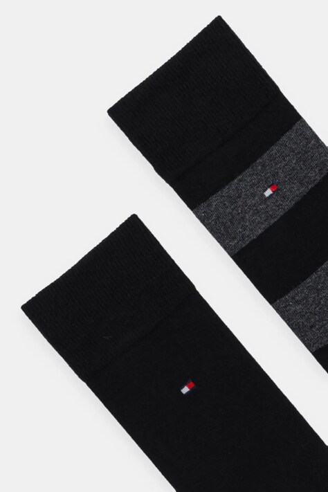 Tommy Hilfiger шкарпетки чоловічі 2 шт — AA00-LGM097, чорний — фото 2
