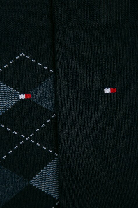 Tommy Hilfiger шкарпетки чоловічі 2 шт — AA00-LGM0HB, темно-синій — фото 2