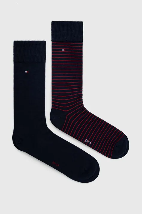 Ponožky Tommy Hilfiger 2-pack pánské, 100001496