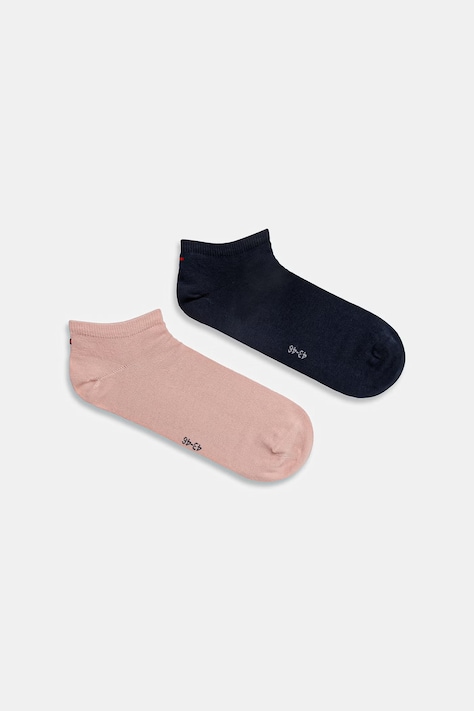 Tommy Hilfiger skarpety stopki męskie z bawełną 2-pack różowe 342023001