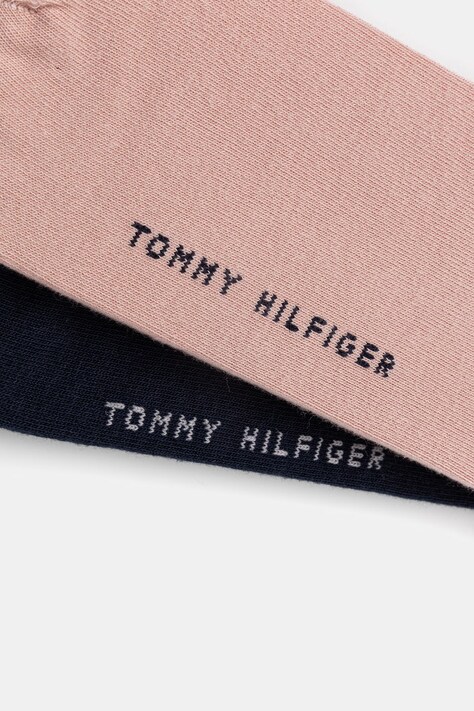 Tommy Hilfiger шкарпетки до щиколотки чоловічі з бавовною 2 шт — AA00-LGM0I7, рожевий — фото 2