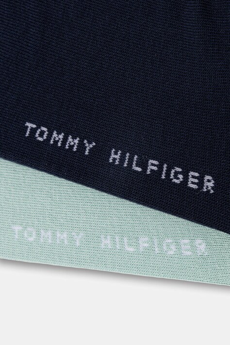 Tommy Hilfiger шкарпетки до щиколотки чоловічі з бавовною 2 шт — AA00-LGM0I7, зелений — фото 2